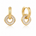 Halo Hoop Earrings