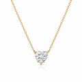 Heart Solitaire Necklace